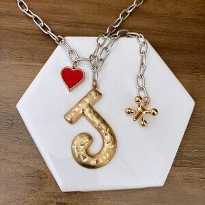 DC Comics Harley Quinn Birds of Prey Joker and Jack Necklace